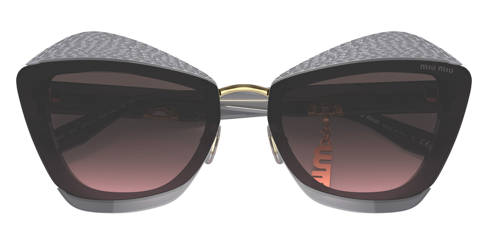 Miu Miu MU 01XS 02O146 67 - Dark Gray Transparent #id:mu01xs02o146_s:100120