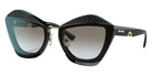 Miu Miu MU 01XS 06F0A7 67 - Black / Gray Gradient #id:mu01xs06f0a7_s:100105