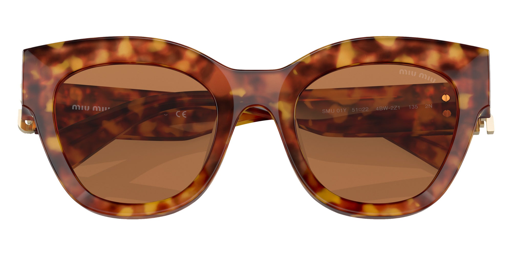 Miu Miu MU 01YS 4BW2Z1 51 - Light Havana / Brown #id:mu01ys4bw2z1_s:100120