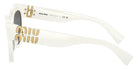 Miu Miu MU 01YSF 1425S0 51 - White / Dark Gray #id:mu01ysf1425s0_s:100110