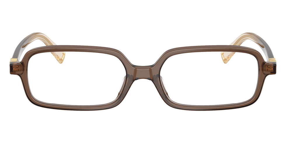 Miu Miu MU 01YVF 23H1O1 53 - Brown Transparent #id:mu01yvf23h1o1_s:100100