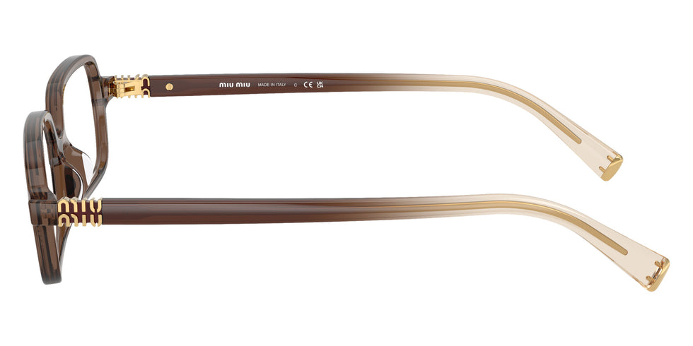 Miu Miu MU 01YVF 23H1O1 53 - Brown Transparent #id:mu01yvf23h1o1_s:100110
