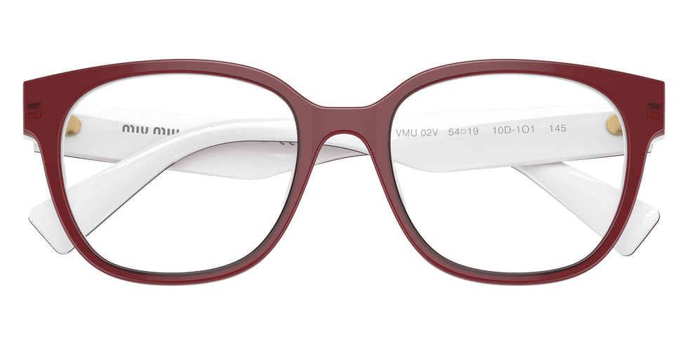 Miu Miu MU 02VV 10D1O1 54 - Red White #id:mu02vv10d1o1_s:100120