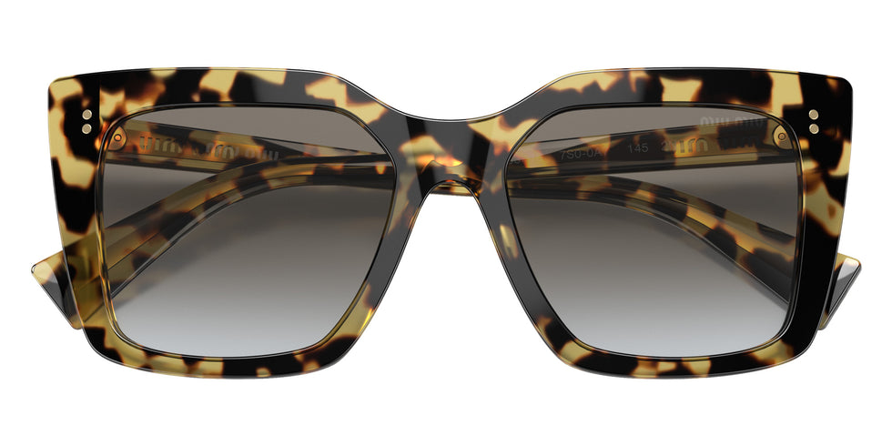 Miu Miu MU 02WS 7S00A7 53 - Light Havana / Gray Gradient #id:mu02ws7s00a7_s:102120
