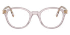 Miu Miu MU 02WV 12W1O1 50 - Mauve Transparent #id:mu02wv12w1o1_s:102100
