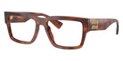 Miu Miu MU 02XV 26E1O1 54 - Striped Tobacco #id:mu02xv26e1o1_s:102105