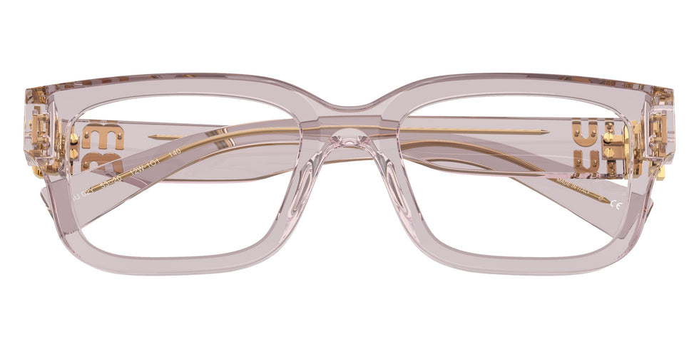 Miu Miu MU 02YV 12W1O1 53 - Transparent Mauve #id:mu02yv12w1o1_s:102120