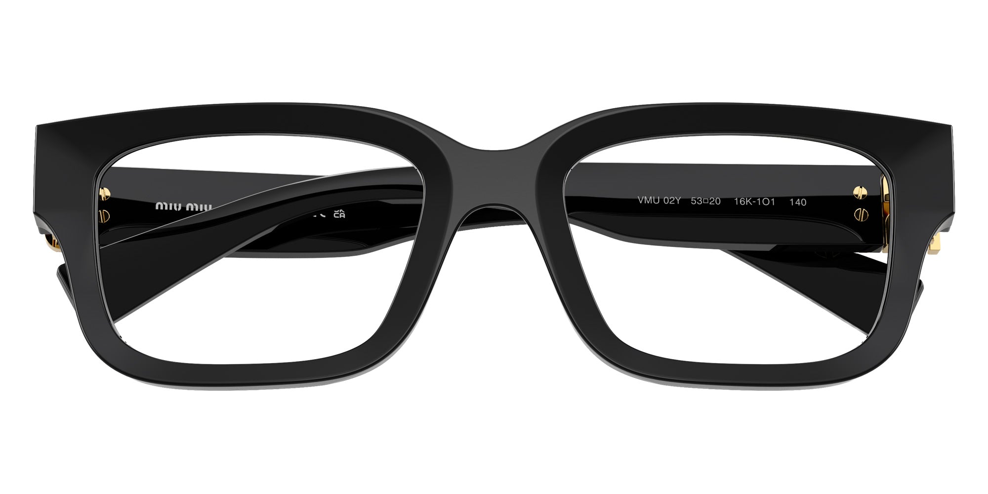 Miu Miu MU 02YV 16K1O1 51 - Black #id:mu02yv16k1o1_s:100120