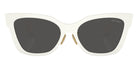 Miu Miu MU 02ZS 1425S0 56 - White / Dark Gray #id:mu02zs1425s0_s:100100