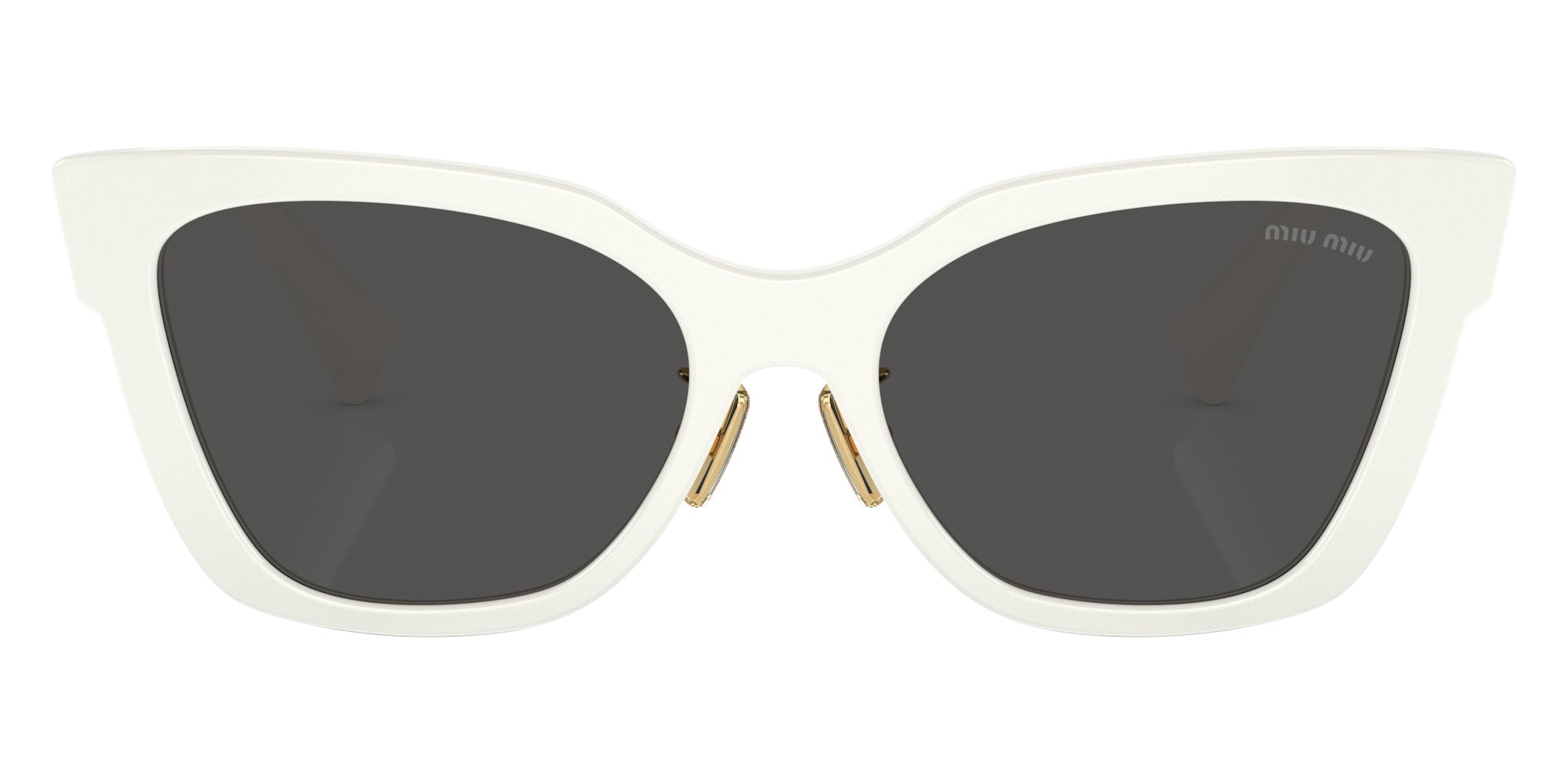 Miu Miu MU 02ZS 1425S0 56 - White / Dark Gray #id:mu02zs1425s0_s:100100
