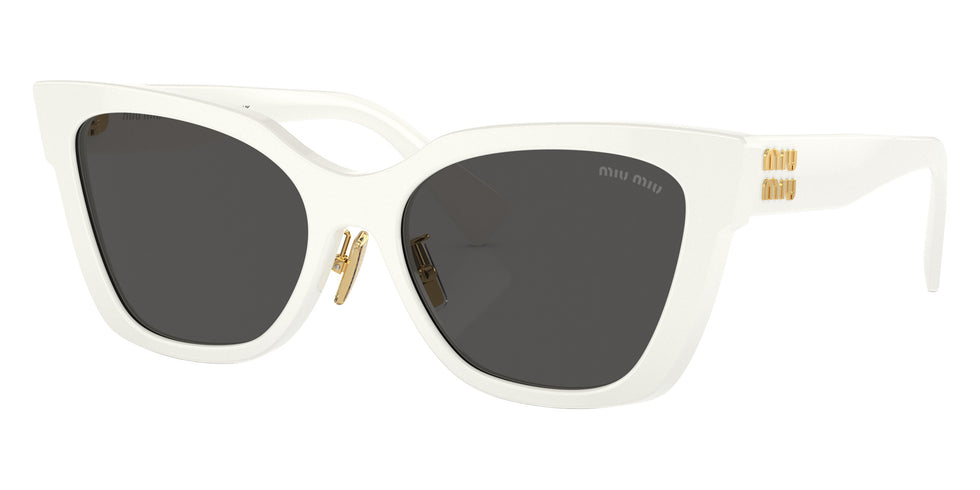Miu Miu MU 02ZS 1425S0 56 - White / Dark Gray #id:mu02zs1425s0_s:100105