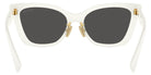 Miu Miu MU 02ZS 1425S0 56 - White / Dark Gray #id:mu02zs1425s0_s:100115