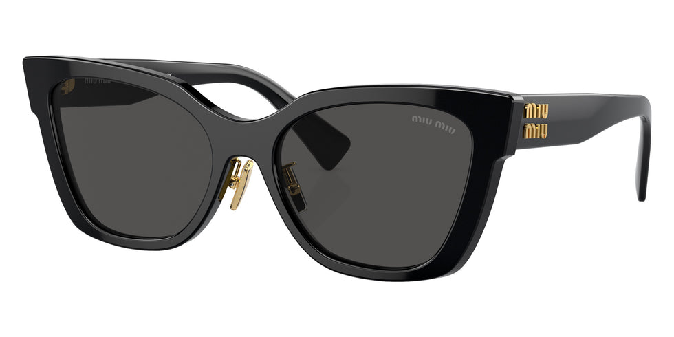 Miu Miu MU 02ZS 1AB5S0 56 - Black / Dark Gray #id:mu02zs1ab5s0_s:100105