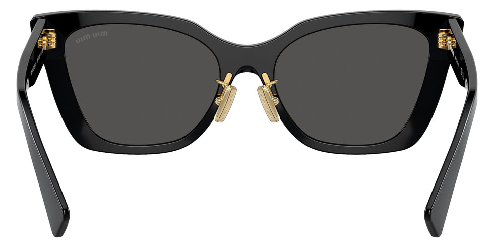 Miu Miu MU 02ZS 1AB5S0 56 - Black / Dark Gray #id:mu02zs1ab5s0_s:100115