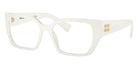 Miu Miu MU 03VV 1421O1 52 - White #id:mu03vv1421o1_s:100105