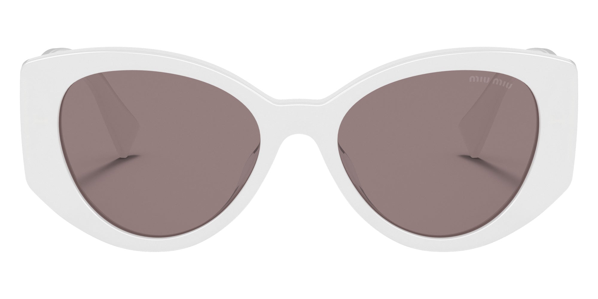 Miu Miu MU 03WS 05X05P 53 - White Opal / Purple Brown #id:mu03ws05x05p_s:100100