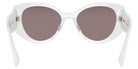 Miu Miu MU 03WS 05X05P 53 - White Opal / Purple Brown #id:mu03ws05x05p_s:100115