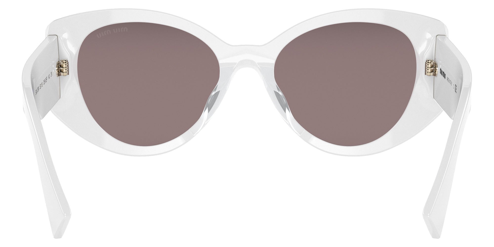 Miu Miu MU 03WS 05X05P 53 - White Opal / Purple Brown #id:mu03ws05x05p_s:100115