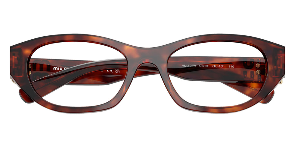 Miu Miu MU 03WV 21C1O1 51 - Havana Mahogany #id:mu03wv21c1o1_s:102120