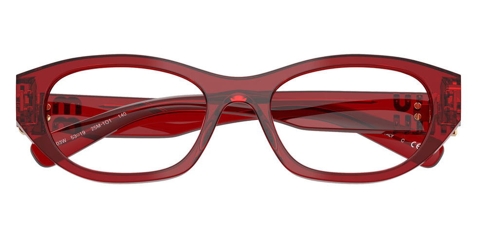 Miu Miu MU 03WV 25M1O1 53 - Scarlet #id:mu03wv25m1o1_s:102120