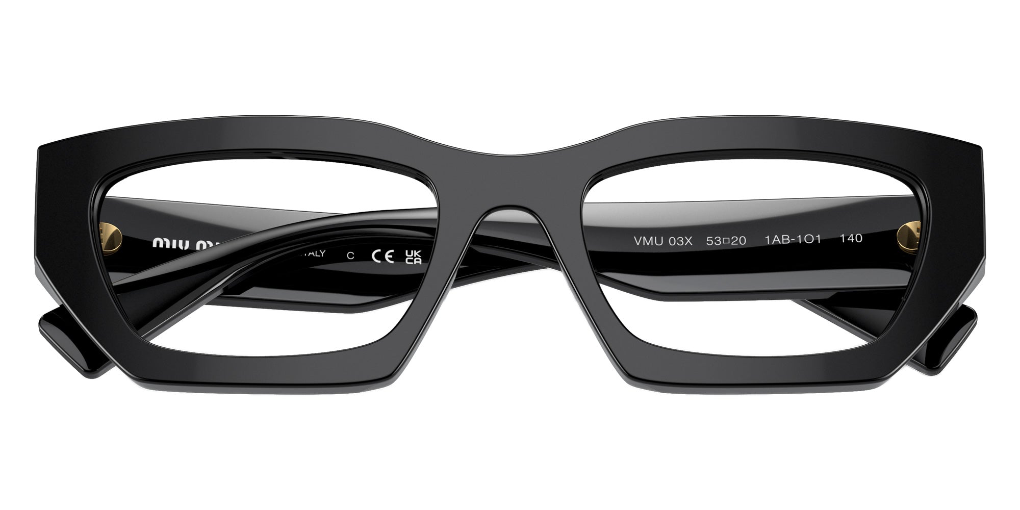 Miu Miu MU 03XV 1AB1O1 51 - Black #id:mu03xv1ab1o1_s:100120