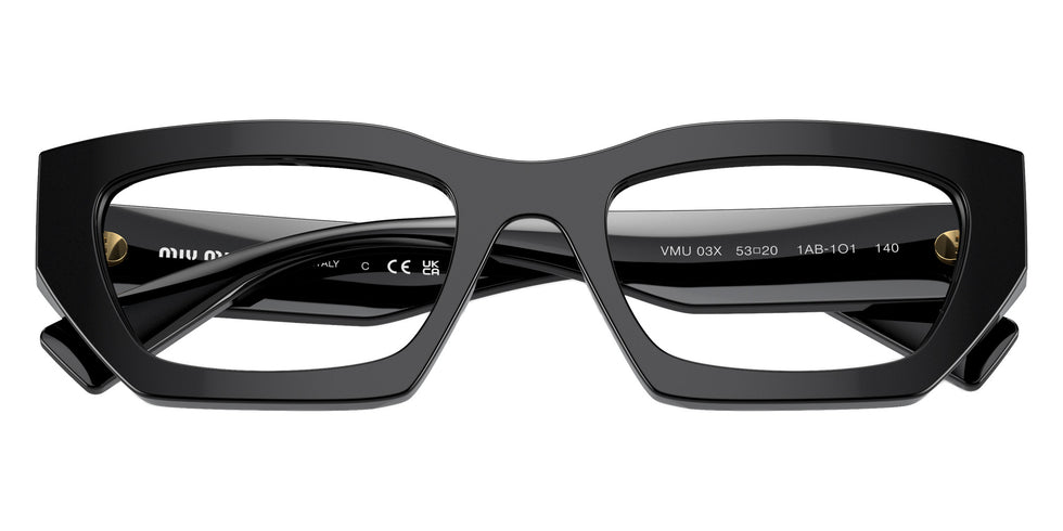 Miu Miu MU 03XV 1AB1O1 51 - Black #id:mu03xv1ab1o1_s:100120
