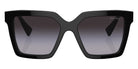 Miu Miu MU 03YS 1AB5D1 54 - Black / Gradient Gray #id:mu03ys1ab5d1_s:100100