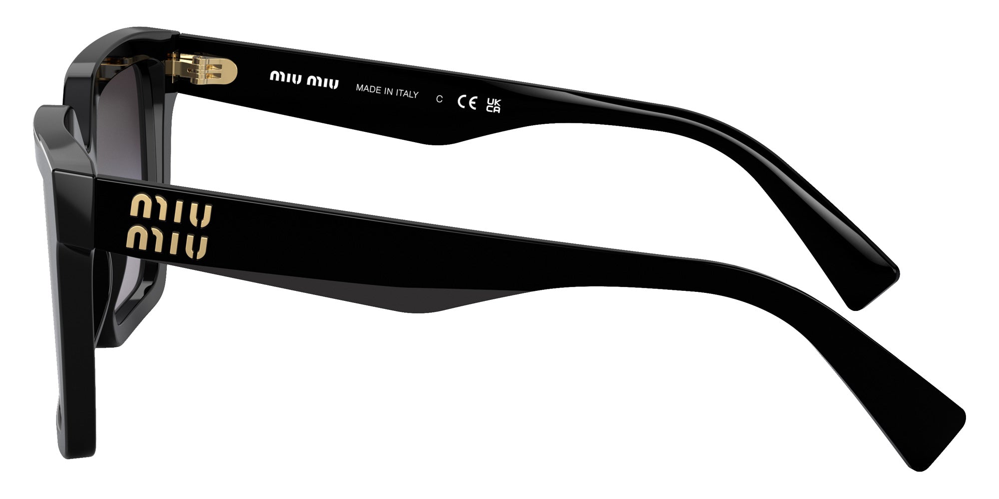 Miu Miu MU 03YSF 1AB5D1 54 - Black / Gradient Gray #id:mu03ysf1ab5d1_s:100110