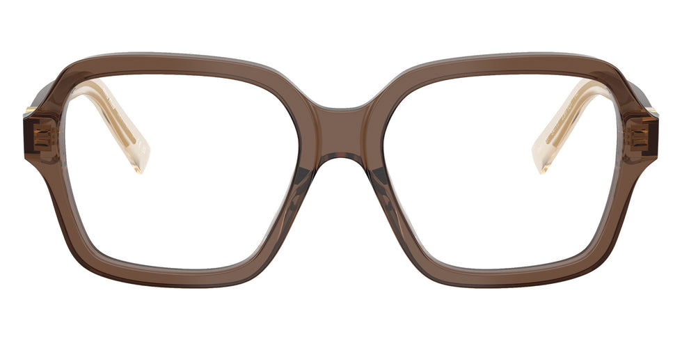 Miu Miu MU 03YV 23H1O1 52 - Brown Transparent #id:mu03yv23h1o1_s:100100