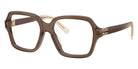 Miu Miu MU 03YV 23H1O1 52 - Brown Transparent #id:mu03yv23h1o1_s:100105