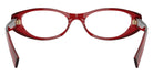 Miu Miu MU 03ZV 25M1O1 53 - Transparent Red #id:mu03zv25m1o1_s:108115