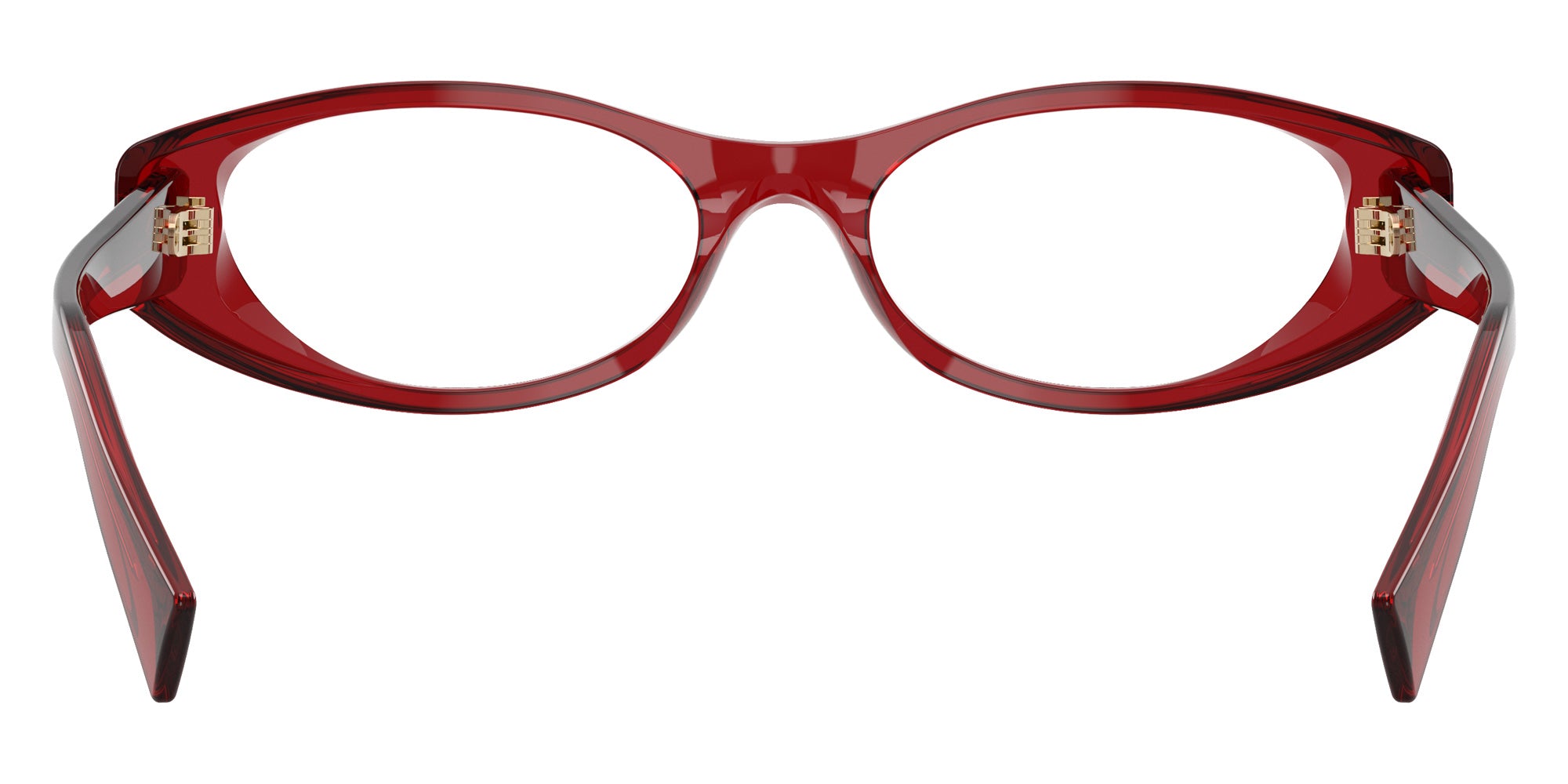 Miu Miu MU 03ZV 25M1O1 53 - Transparent Red #id:mu03zv25m1o1_s:108115