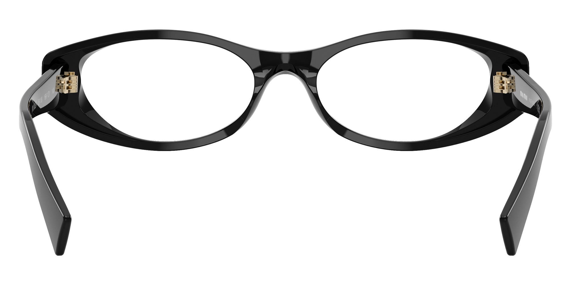 Miu Miu MU 03ZVF Oval Eyeglasses | EyeOns.com