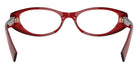 Miu Miu MU 03ZVF 25M1O1 55 - Transparent Red #id:mu03zvf25m1o1_s:104115