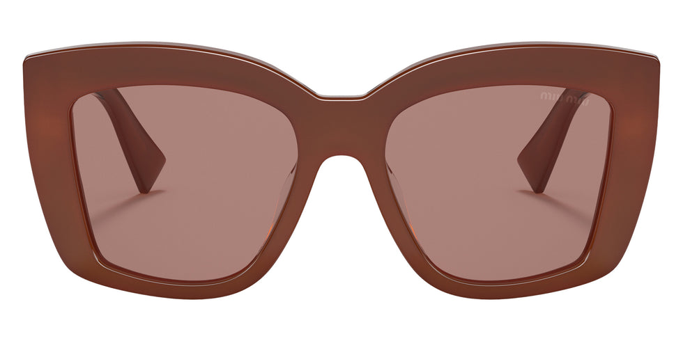 Miu Miu MU 04WS 07X06P 53 - Bordeaux Opal / Light Brown #id:mu04ws07x06p_s:100100