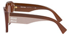 Miu Miu MU 04WS 07X06P 53 - Bordeaux Opal / Light Brown #id:mu04ws07x06p_s:100110