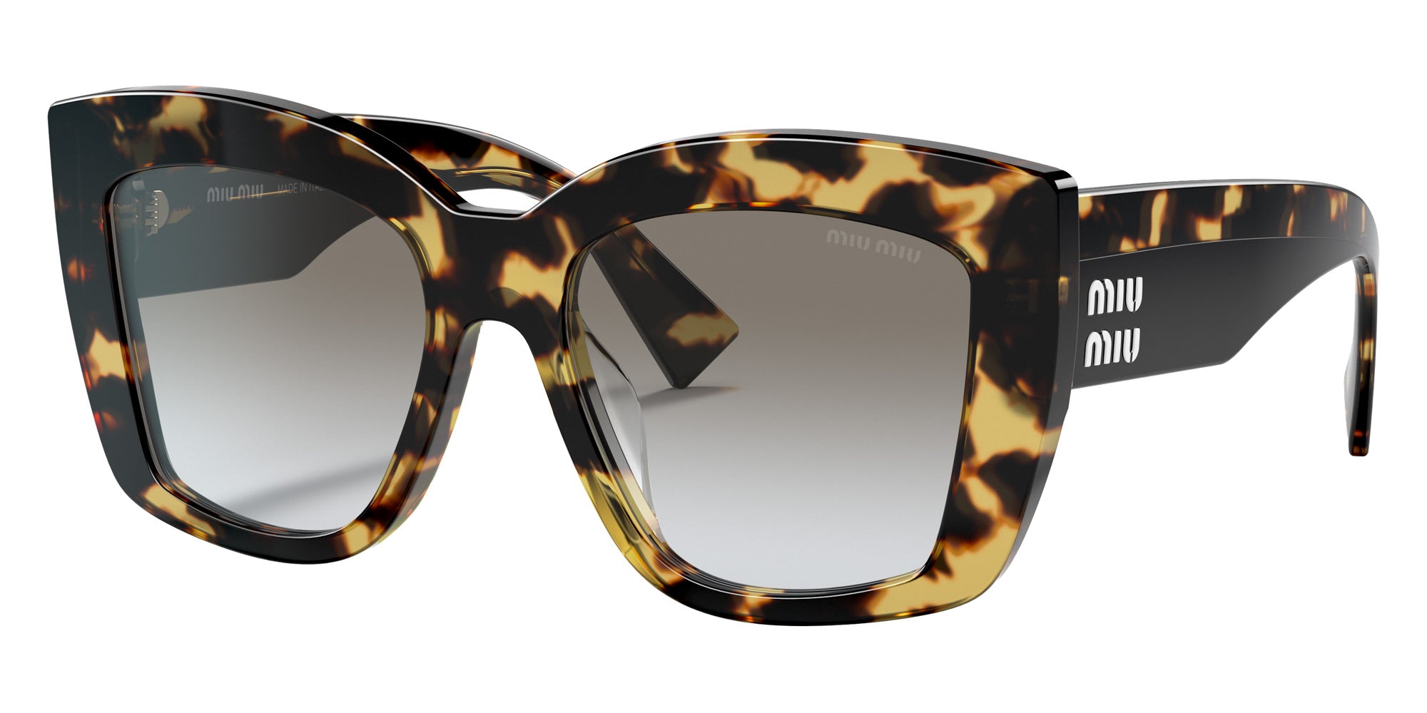 Miu Miu MU 04WS 7S00A7 53 - Light Havana / Gray Gradient #id:mu04ws7s00a7_s:102105