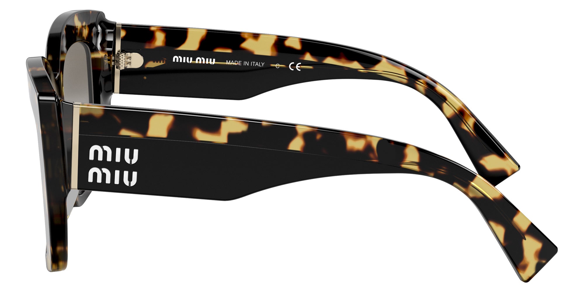 Miu Miu MU 04WS 7S00A7 53 - Light Havana / Gray Gradient #id:mu04ws7s00a7_s:102110