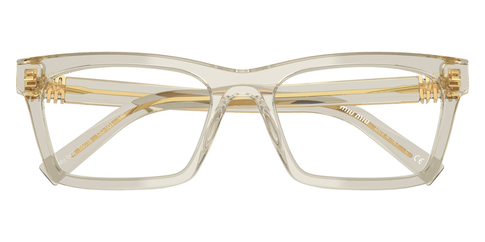 Miu Miu MU 04WV 12U1O1 55 - Hemp Transparent #id:mu04wv12u1o1_s:102120