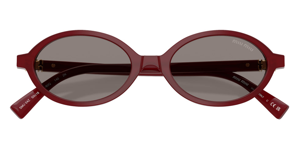 Miu Miu MU 04ZS 21I80Q 50 - Opaline Bordeaux #id:mu04zs21i80q_s:102120