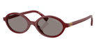 Miu Miu MU 04ZS 21I80Q 50 - Opaline Bordeaux #id:mu04zs21i80q_s:102105