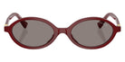 Miu Miu MU 04ZS 21I80Q 50 - Opaline Bordeaux #id:mu04zs21i80q_s:102100