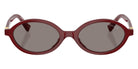 Miu Miu MU 04ZSF 21I80Q 50 - Opaline Bordeaux #id:mu04zsf21i80q_s:100100