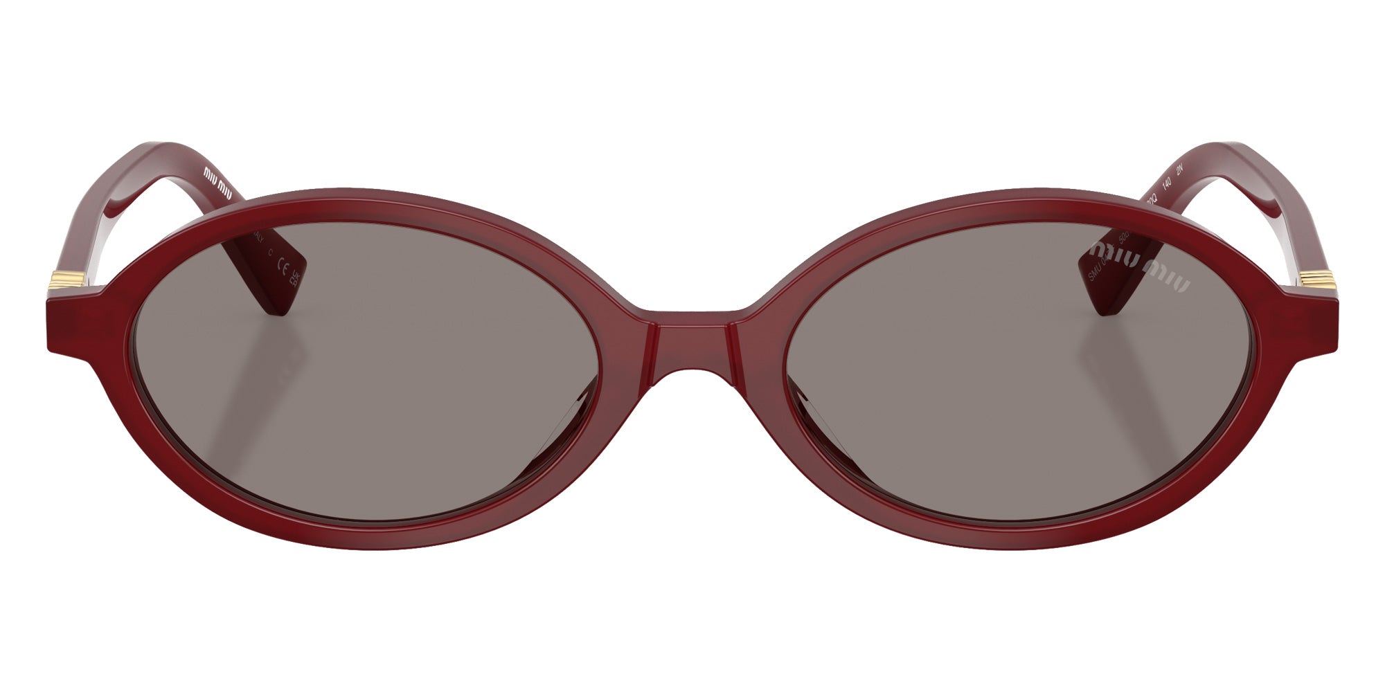 Miu Miu MU 04ZSF 21I80Q 50 - Opaline Bordeaux #id:mu04zsf21i80q_s:100100