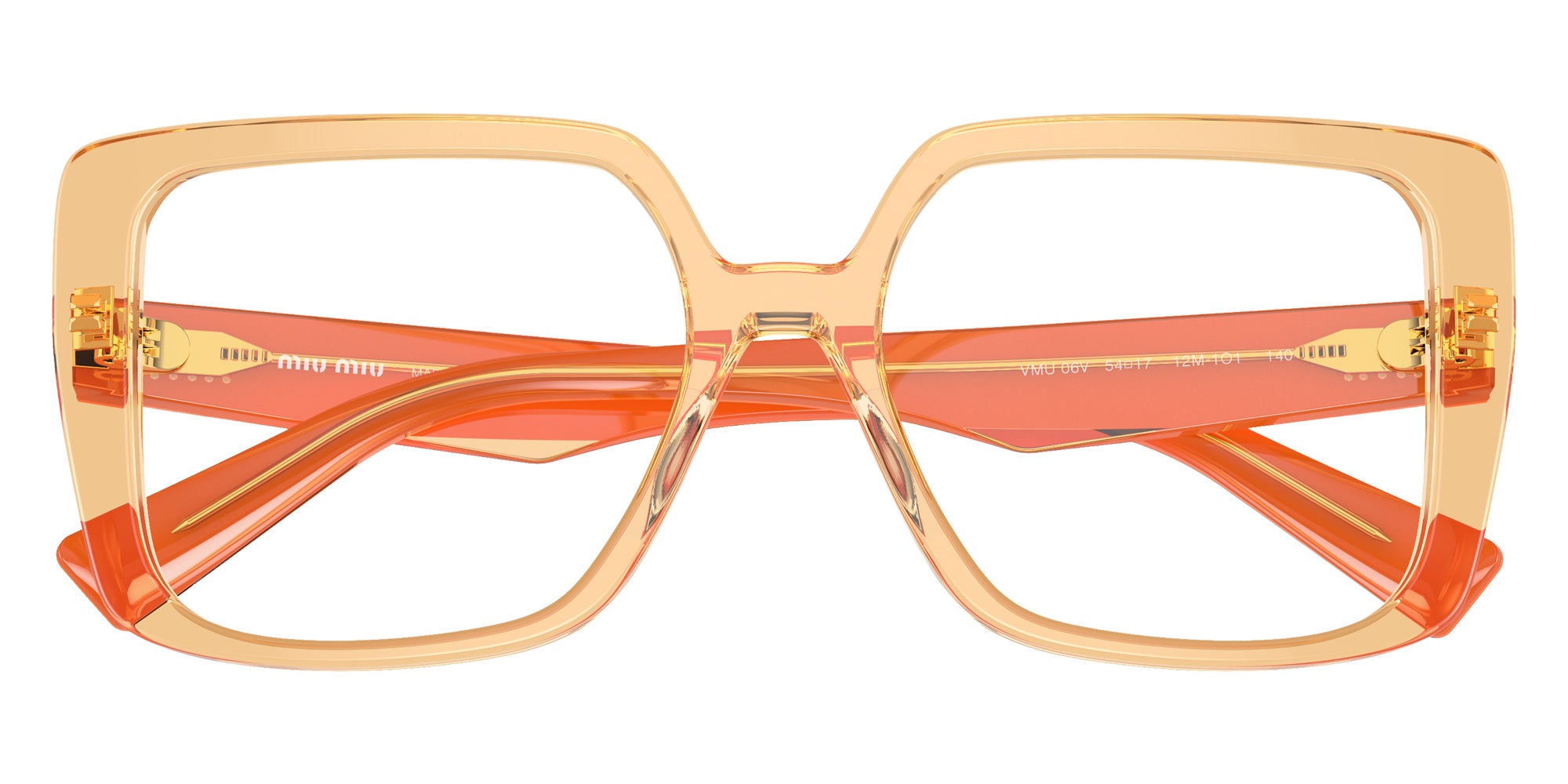 Miu Miu MU 06VV 12M1O1 52 - Orange #id:mu06vv12m1o1_s:100120