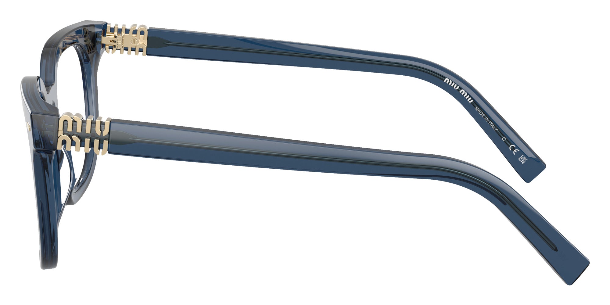 Miu Miu MU 06XV 08Q1O1 49 - Blue Transparent #id:mu06xv08q1o1_s:100110