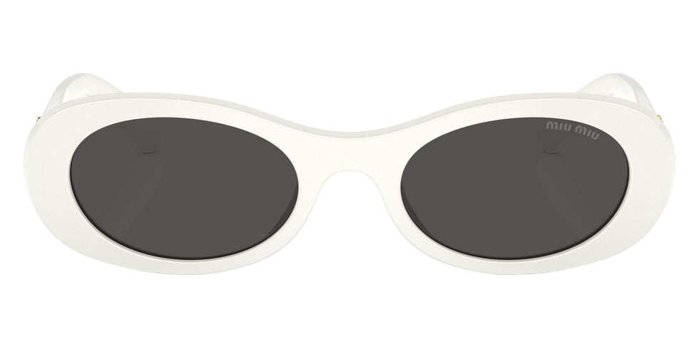 Miu Miu MU 06ZS 1425S0 50 - White Ivory / Dark Gray #id:mu06zs1425s0_s:100100