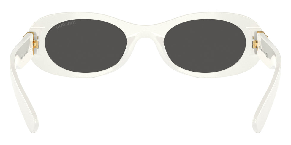 Miu Miu MU 06ZS 1425S0 50 - White Ivory / Dark Gray #id:mu06zs1425s0_s:100115