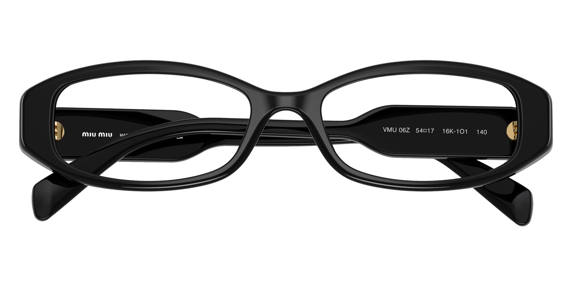 Miu Miu MU 06ZV Rectangle Eyeglasses | EyeOns.com