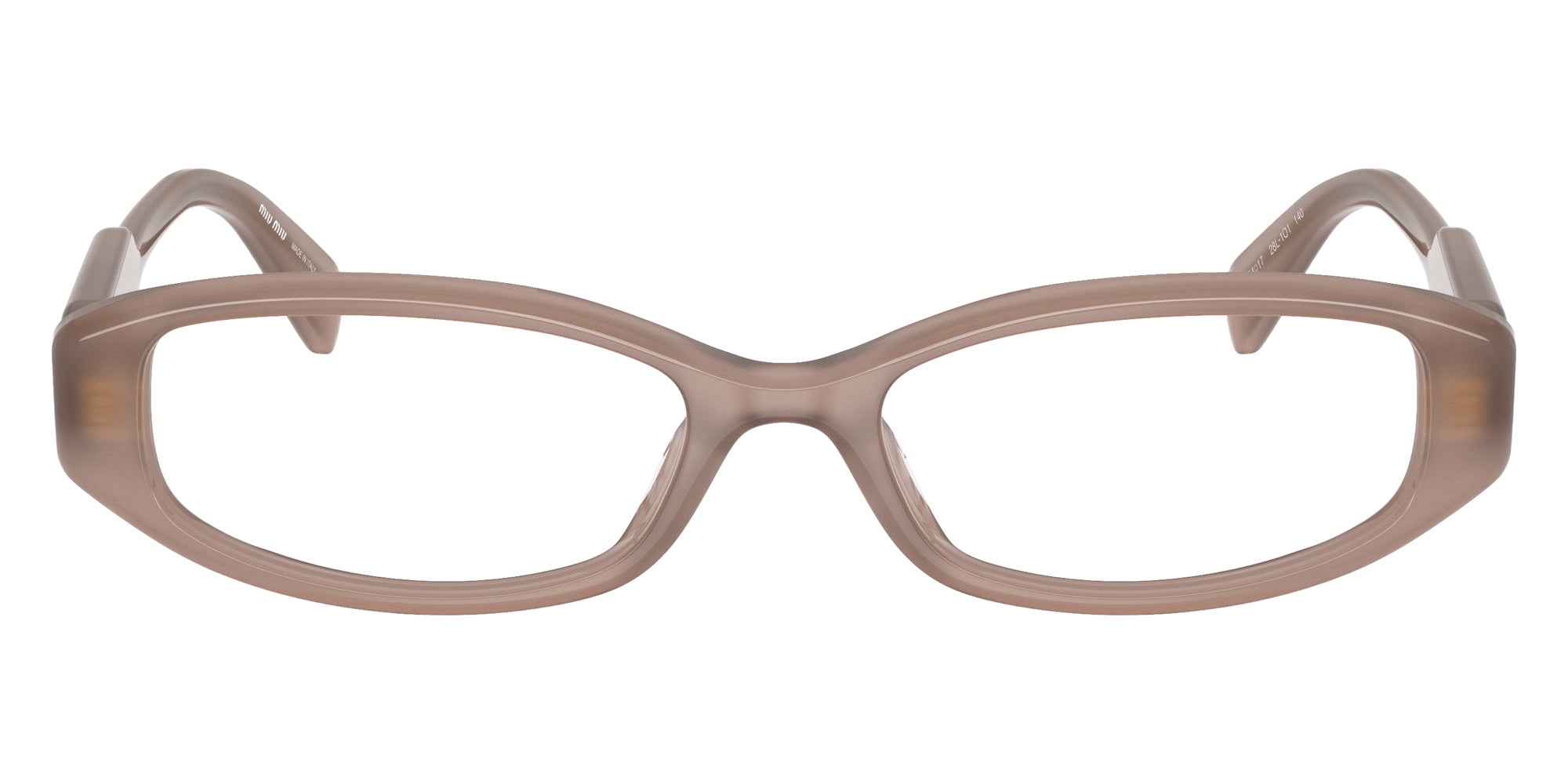 フェイスクリーム miu Miu Miu MU 06ZV Rectangle Eyeglasses | EyeOns.com